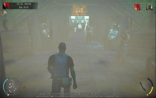 Now you have to reach a lab room shown on the above screen, located directly under the stairs, which youve used to get to the lower part of the silo - R&D - Murdering Dr. Ashford | 12: Death Factory - 12: Death Factory - Hitman: Absolution Game Guide