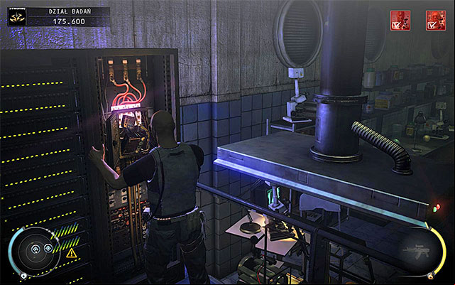 Finally sabotage two fuse boxes and use the only available age, thanks to which youll leave the test facility - R&D - Destroying Ashfords research | 12: Death Factory - 12: Death Factory - Hitman: Absolution Game Guide