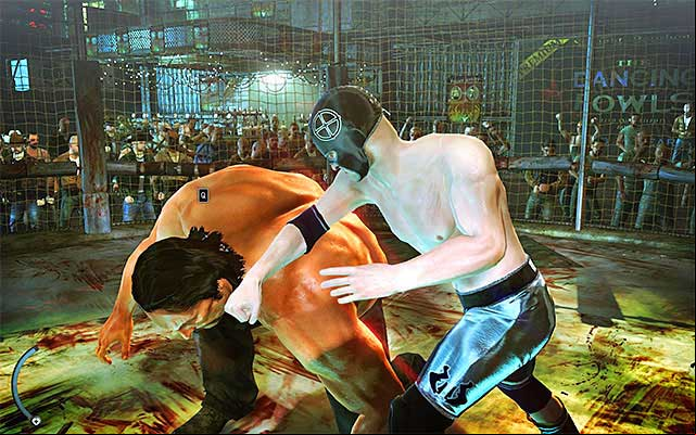 A fight with Sanchez consists of several QTE scenes - The Arena - Fighting with Sanchez on the ring | 13: Fight Night - 13: Fight Night - Hitman: Absolution Game Guide