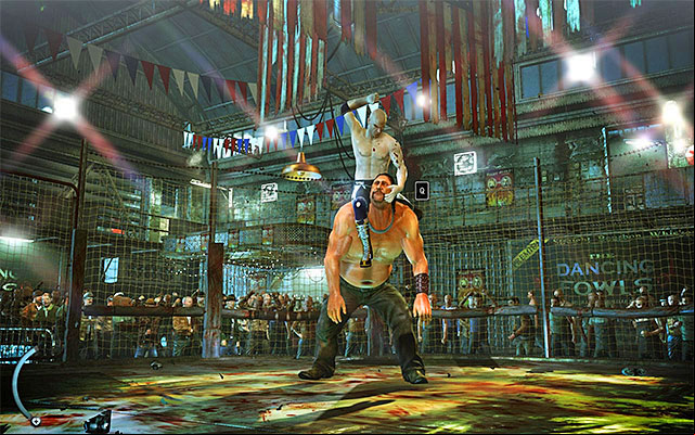 Prepare for more QTE scenes, which are almost the same as previous ones - The Arena - Fighting with Sanchez on the ring | 13: Fight Night - 13: Fight Night - Hitman: Absolution Game Guide
