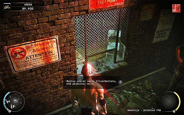 If you have defeated Sanchez on the ring, start with collecting your Silverballers - The Arena - Exiting the arena | 13: Fight Night - 13: Fight Night - Hitman: Absolution Game Guide