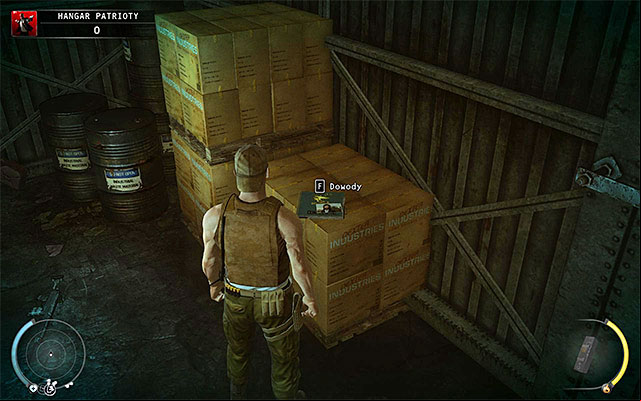 The first evidence can be obtained in the Patriots Hangar stage - 13: Fight Night | Challenges - Challenges - Hitman: Absolution Game Guide