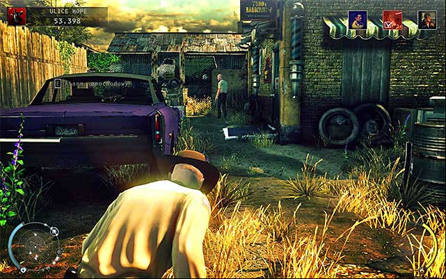 When it comes to the scrapyard, it is inaccessible for unauthorized persons, so it is strongly advised to use disguise - Streets of Hope - Murdering Gavin LeBlond | 9: Shaving Lenny - 9: Shaving Lenny - Hitman: Absolution Game Guide