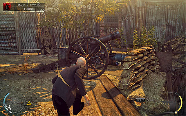 Youll find the gun on the area which is under fire by people on the shooting range - 8: Birdies Gift | Challenges - Challenges - Hitman: Absolution Game Guide