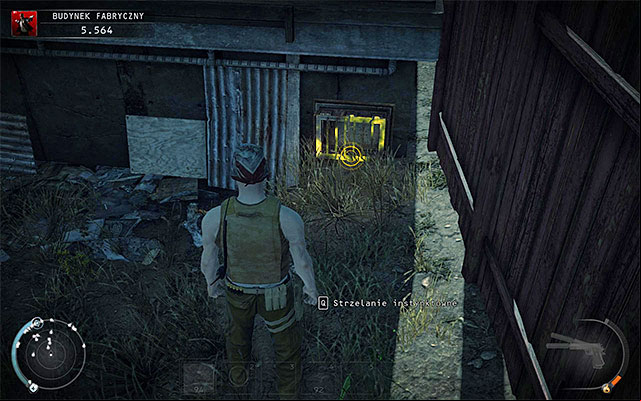 The third method to get inside the factory is using the side entrance for staff and special guests - Factory Compound - Getting inside the factory building | 11: Dexter Industries - 11: Dexter Industries - Hitman: Absolution Game Guide