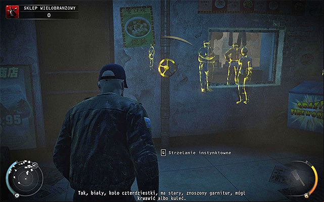 Theoretically you could attempt to leave the store without any additional preparations, but that would be very risky, regardless of disguise you have - Convenience Store - Getting to the exit | 5: Hunter and Hunted - 5: Hunter and Hunted - Hitman: Absolution Game Guide