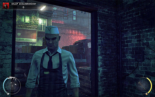Store clerk disguise might be obtained in Convenience Store and Chinese New Year stages - 5: Hunter and Hunted - p. 1 | Challenges - Challenges - Hitman: Absolution Game Guide