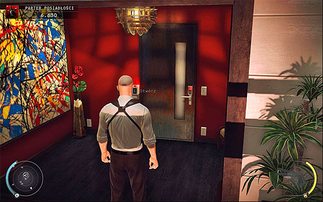 Before you leave this place, you might look around for new evidence, located on the mansion ground floor, nearby the stairs more distant from the starting point - Mansion ground floor | 1: Personal Contract - 1: Personal Contract - Hitman: Absolution Game Guide