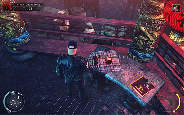 Another variant is poisoning coffee and it is more complicated because a coffee mug is located in the fenced area - Chinatown square - Poisoning the King of Chinatown | 2: The King of Chinatown - 2: The King of Chinatown - Hitman: Absolution Game Guide