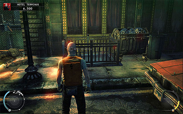 You can get inside the basement in several different ways - Terminus Hotel - Exploring the hotels basement | 3: Terminus - 3: Terminus - Hitman: Absolution Game Guide