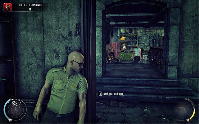 The safest approach to the elevator located in the basement is janitor disguise - Terminus Hotel - Getting to the seventh floor | 3: Terminus - 3: Terminus - Hitman: Absolution Game Guide