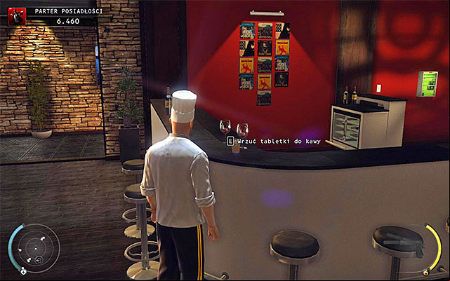 During exploration of the mansion (Mansion ground floor stage) you can find sleeping pills in the bathroom on a floor - 1: Personal Contract | Challenges - Challenges - Hitman: Absolution Game Guide