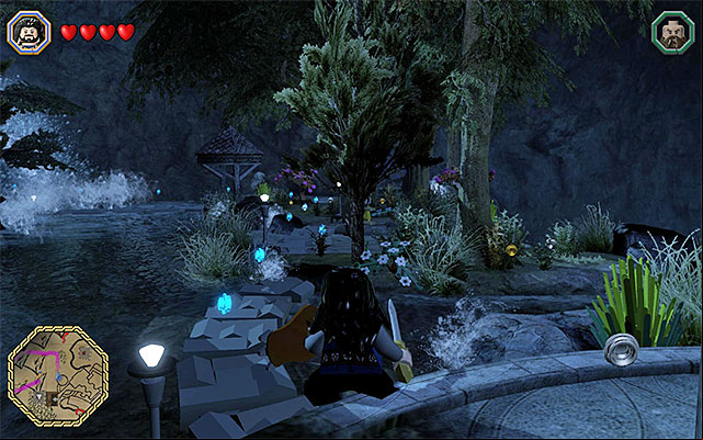 The path towards the altar - Middle-Earth: Meet Elrond in Rivendell | Walkthrough | LEGO The Hobbit - Walkthrough - LEGO The Hobbit Game Guide & Walkthrough