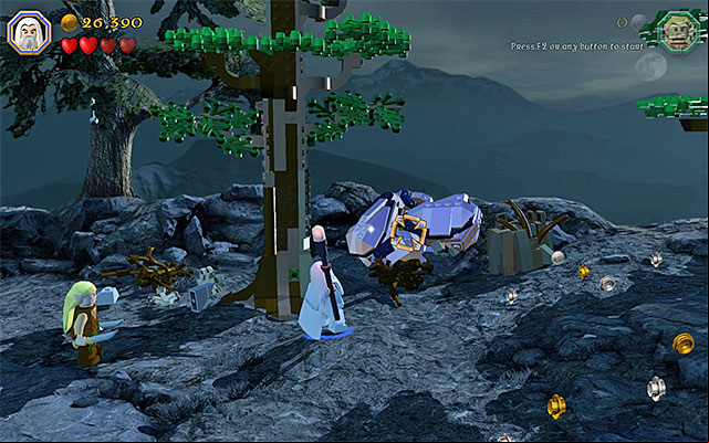 Requirements: Sarumans staff - Stage 8 (Out of the Frying Pan...) | Main Stages - Collectibles - Main Stages - Collectibles - LEGO The Hobbit Game Guide & Walkthrough