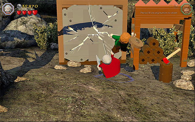 Requirements: Buddy-Up - Stage 9 (Queer Lodgings) | Main Stages - Collectibles - Main Stages - Collectibles - LEGO The Hobbit Game Guide & Walkthrough