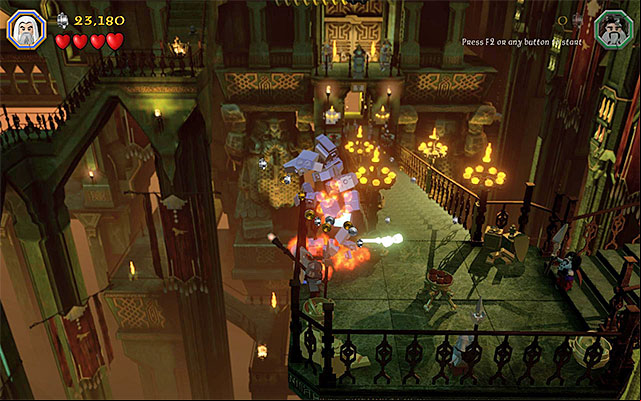 Requirements: Sarumans staff - Stage 1 (Greatest Kingdom in Middle-Earth) | Main Stages - Collectibles - Main Stages - Collectibles - LEGO The Hobbit Game Guide & Walkthrough