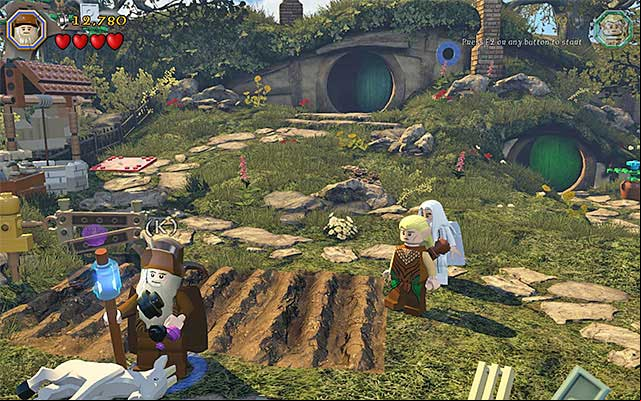 The wounded goat - Stage 2 (An Unexpected Party) | Main Stages - Collectibles - Main Stages - Collectibles - LEGO The Hobbit Game Guide & Walkthrough