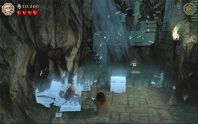 Requirements: axe (any dwarf), The Ring, wall climb (e - Stage 3 (Azog the Defiler) | Main Stages - Collectibles - Main Stages - Collectibles - LEGO The Hobbit Game Guide & Walkthrough