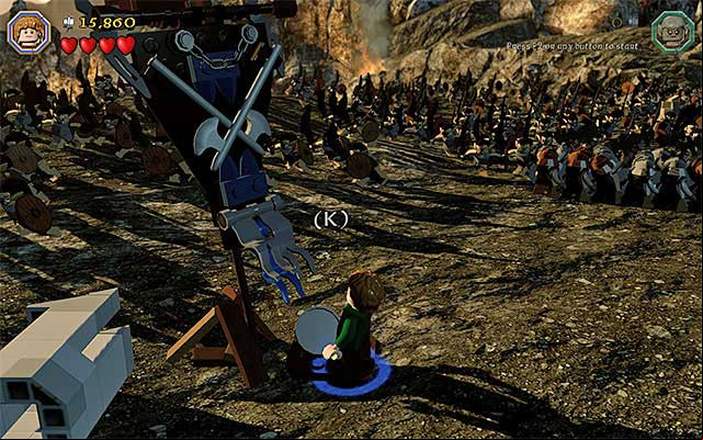 Requirements: the ability to set fire (e - Stage 3 (Azog the Defiler) | Main Stages - Collectibles - Main Stages - Collectibles - LEGO The Hobbit Game Guide & Walkthrough