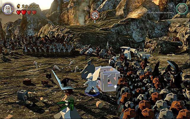 The crate that you can smash - Stage 3 (Azog the Defiler) | Main Stages - Collectibles - Main Stages - Collectibles - LEGO The Hobbit Game Guide & Walkthrough