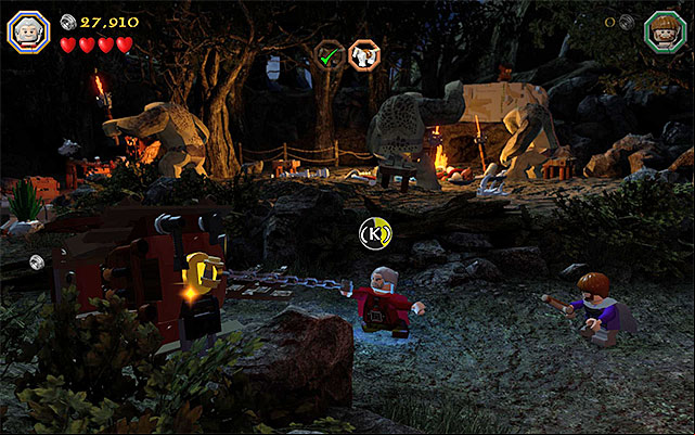 The interactive catch - Stage 4 (Roast Mutton) | Main Stages - Collectibles - Main Stages - Collectibles - LEGO The Hobbit Game Guide & Walkthrough
