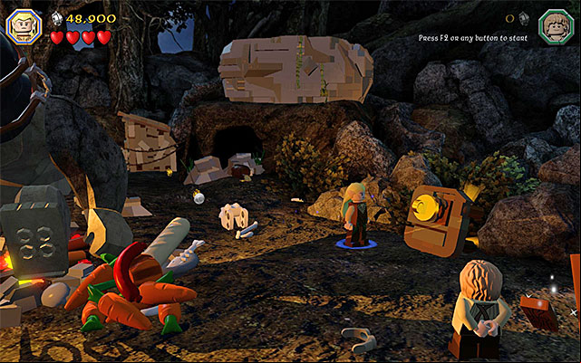 Build a catch and rip it off, afterwards - Stage 4 (Roast Mutton) | Main Stages - Collectibles - Main Stages - Collectibles - LEGO The Hobbit Game Guide & Walkthrough