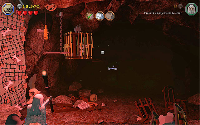 Requirements: staff (any wizard), wall climbing (e - Stage 5 (The Troll Hoard) | Main Stages - Collectibles - Main Stages - Collectibles - LEGO The Hobbit Game Guide & Walkthrough