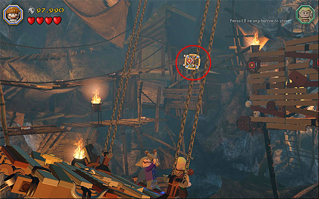Requirements: slingshot (e - Stage 7 (Goblin-town) | Main Stages - Collectibles - Main Stages - Collectibles - LEGO The Hobbit Game Guide & Walkthrough