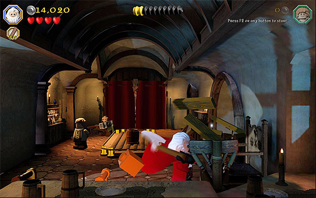 The dining room - Stage 2 (An Unexpected Party): The Party | Walkthrough | LEGO The Hobbit - Walkthrough - LEGO The Hobbit Game Guide & Walkthrough