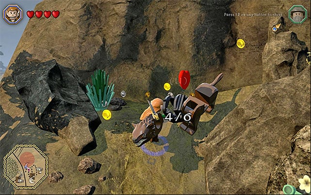 It is best to attack the monsters one by one - White question marks - walkthroughs for quests 21-40 | Middle Earth - Side missions - Middle Earth - Side missions - LEGO The Hobbit Game Guide & Walkthrough