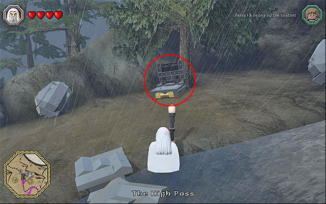 Open the chest in the camp - Schematics locations (9-16) | Middle Earth - Schematics - Middle Earth - Schematics - LEGO The Hobbit Game Guide & Walkthrough