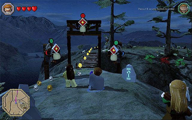 Location: Troll Dwellings - Mithril bricks locations (16-30) | Middle Earth - Mithril LEGO bricks - Middle Earth - Mithril LEGO bricks - LEGO The Hobbit Game Guide & Walkthrough