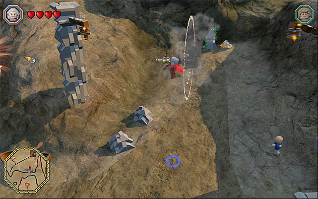 Jump towards the successive catches - Mithril bricks locations (16-30) | Middle Earth - Mithril LEGO bricks - Middle Earth - Mithril LEGO bricks - LEGO The Hobbit Game Guide & Walkthrough