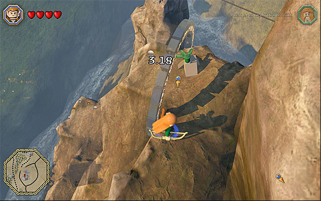 Carefully, climb down the Lonely Mountain - Mithril bricks locations (31-45) | Middle Earth - Mithril LEGO bricks - Middle Earth - Mithril LEGO bricks - LEGO The Hobbit Game Guide & Walkthrough