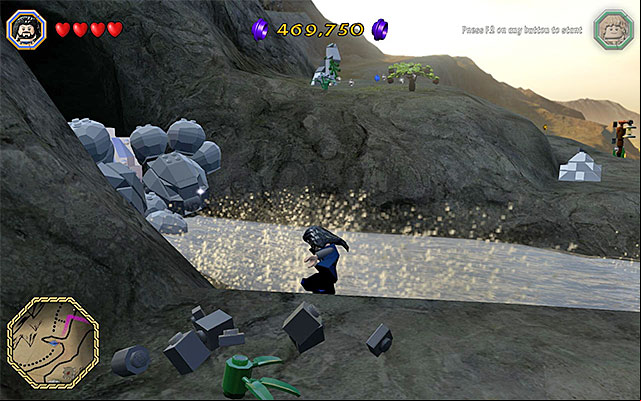 The presence of, e.g. a river that you cannot cross, or of a barricade on your path, may mean that that area is not yet available for you to explore - 2. Middle-Earth and its exploration | LEGO The Hobbit - LEGO The Hobbit in 10 Easy Steps - LEGO The Hobbit Game Guide & Walkthrough