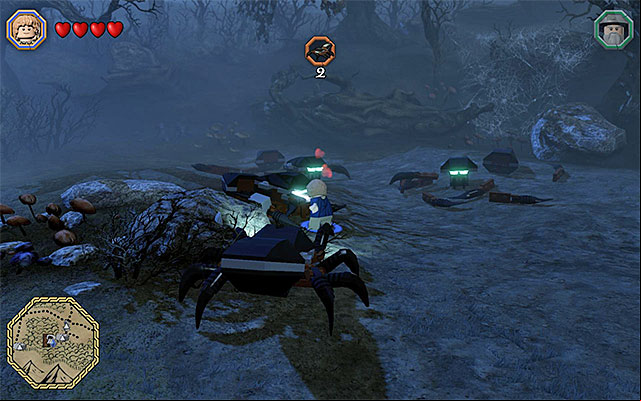 Also, do not ignore the smaller spiders - 4. Enemies and other dangers | LEGO The Hobbit - LEGO The Hobbit in 10 Easy Steps - LEGO The Hobbit Game Guide & Walkthrough