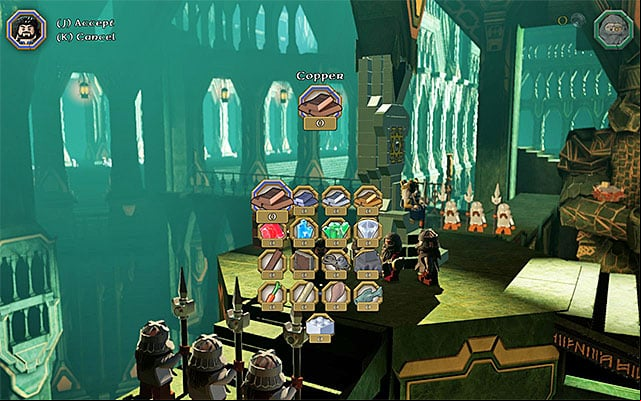 Resources (in the game, they are simply called loot) is a complete innovation to the LEGO games and this is the key information about them, which you should keep in mind - 7. Resources (Loot) | LEGO The Hobbit - LEGO The Hobbit in 10 Easy Steps - LEGO The Hobbit Game Guide & Walkthrough