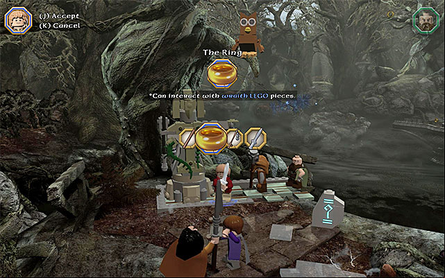 After you approach a larger glade, switch to Bilbo - Stage 10 (Flies and Spiders): The Dark Forest | Walkthrough | LEGO The Hobbit - Walkthrough - LEGO The Hobbit Game Guide & Walkthrough