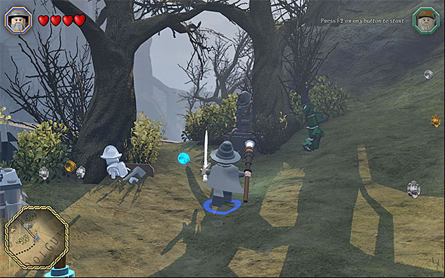 The vicinities of the keep - Middle-Earth: The journey to Dol Guldur Keep | Walkthrough - Walkthrough - LEGO The Hobbit Game Guide & Walkthrough
