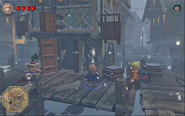 Location: Hobbiton - White question marks - walkthroughs for quests 1-20 | Middle Earth - Side missions - Middle Earth - Side missions - LEGO The Hobbit Game Guide & Walkthrough
