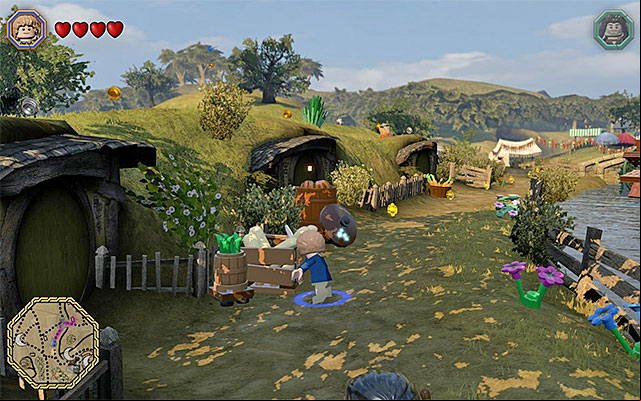 An example bread basket - White question marks - walkthroughs for quests 1-20 | Middle Earth - Side missions - Middle Earth - Side missions - LEGO The Hobbit Game Guide & Walkthrough