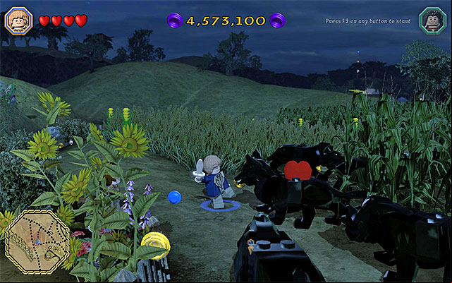 Switch to the character that fights well at close quarters - White question marks - walkthroughs for quests 1-20 | Middle Earth - Side missions - Middle Earth - Side missions - LEGO The Hobbit Game Guide & Walkthrough