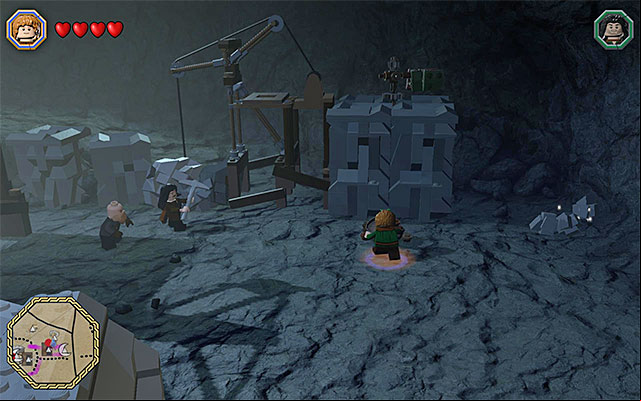 You need to switch to the character that can sow seeds - White question marks - walkthroughs for quests 1-20 | Middle Earth - Side missions - Middle Earth - Side missions - LEGO The Hobbit Game Guide & Walkthrough