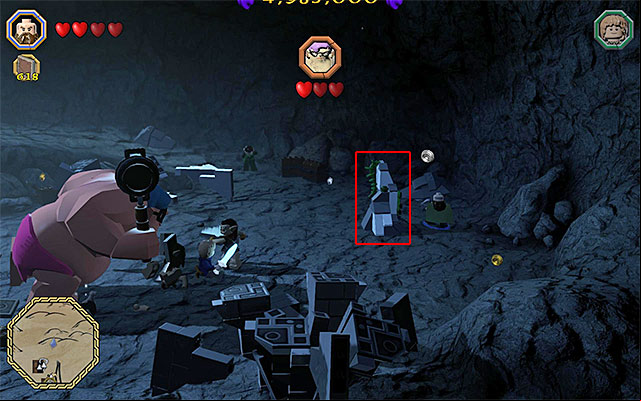 Location: Pine woods - White question marks - walkthroughs for quests 61-80 | Middle Earth - Side missions - Middle Earth - Side missions - LEGO The Hobbit Game Guide & Walkthrough