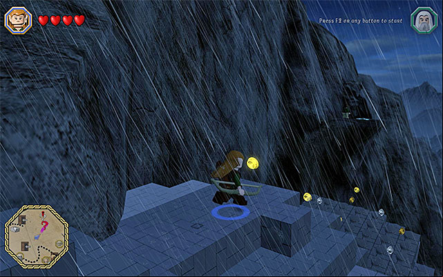 Follow the trail of yellow studs - White question marks - walkthroughs for quests 61-80 | Middle Earth - Side missions - Middle Earth - Side missions - LEGO The Hobbit Game Guide & Walkthrough