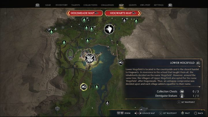 1 - Hogwarts Legacy: South Hogwarts Region - Collection Chests - Collection Chests - Hogwarts Legacy Guide