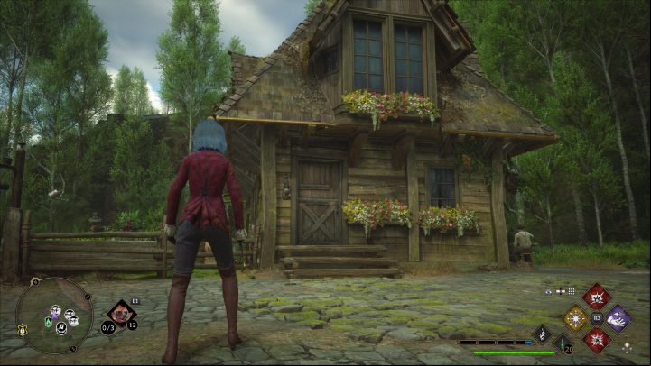 The chest from the Aranshire village is in a wooden house, next to the front door - Hogwarts Legacy: South Hogwarts Region - Collection Chests - Collection Chests - Hogwarts Legacy Guide