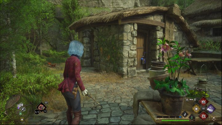 The next chest is in the Aranshire village in a small building opposite the fast travel point - Hogwarts Legacy: South Hogwarts Region - Collection Chests - Collection Chests - Hogwarts Legacy Guide