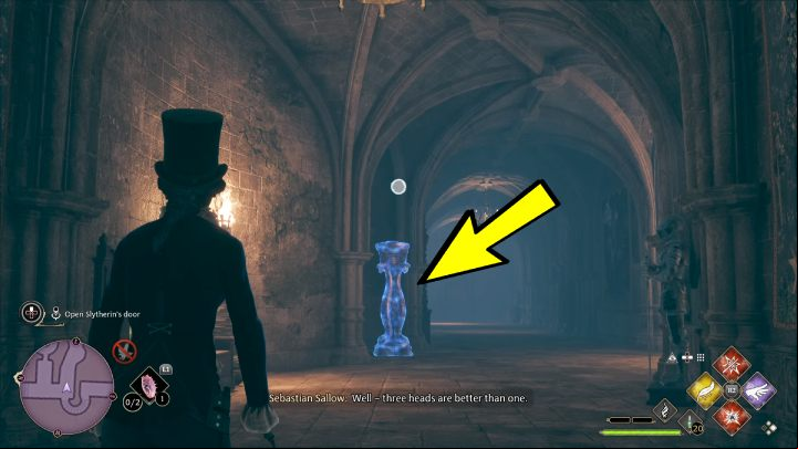 1 - Hogwarts Legacy: In the Shadow of the Study - Relationship quests - Sebastian - Hogwarts Legacy Guide