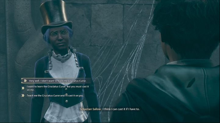 Talk to Sebastian again - Hogwarts Legacy: In the Shadow of the Study - Relationship quests - Sebastian - Hogwarts Legacy Guide